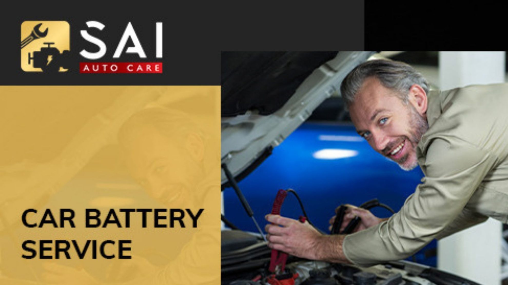 How to Jumpstart a car step by step with jumper leads - Sai Auto Care