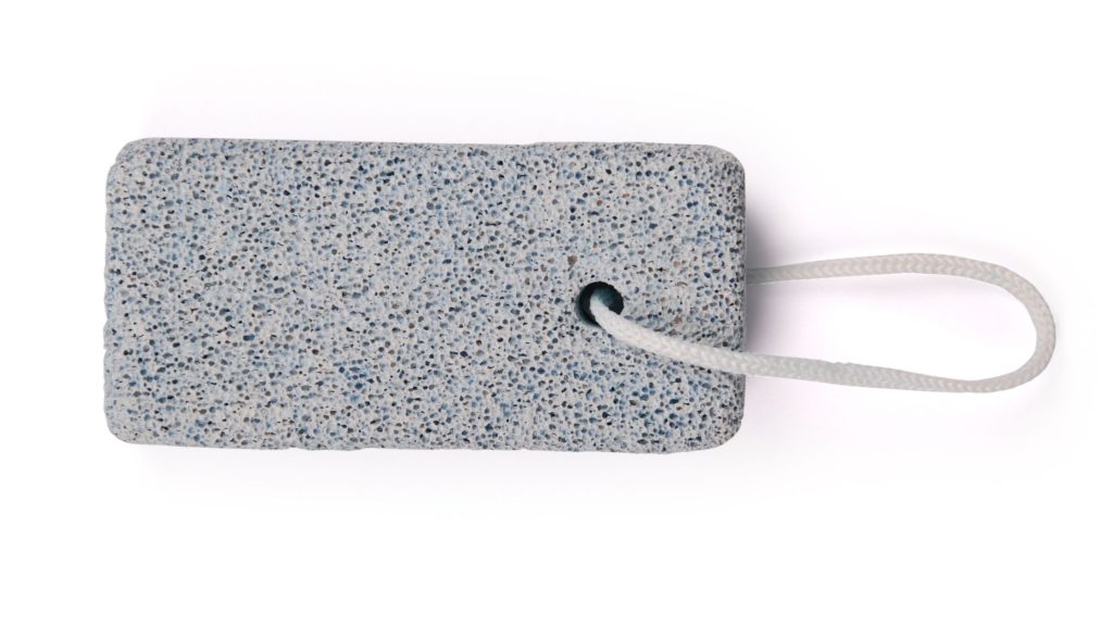 Pumice stone is a great tool to remove pet hair from your car