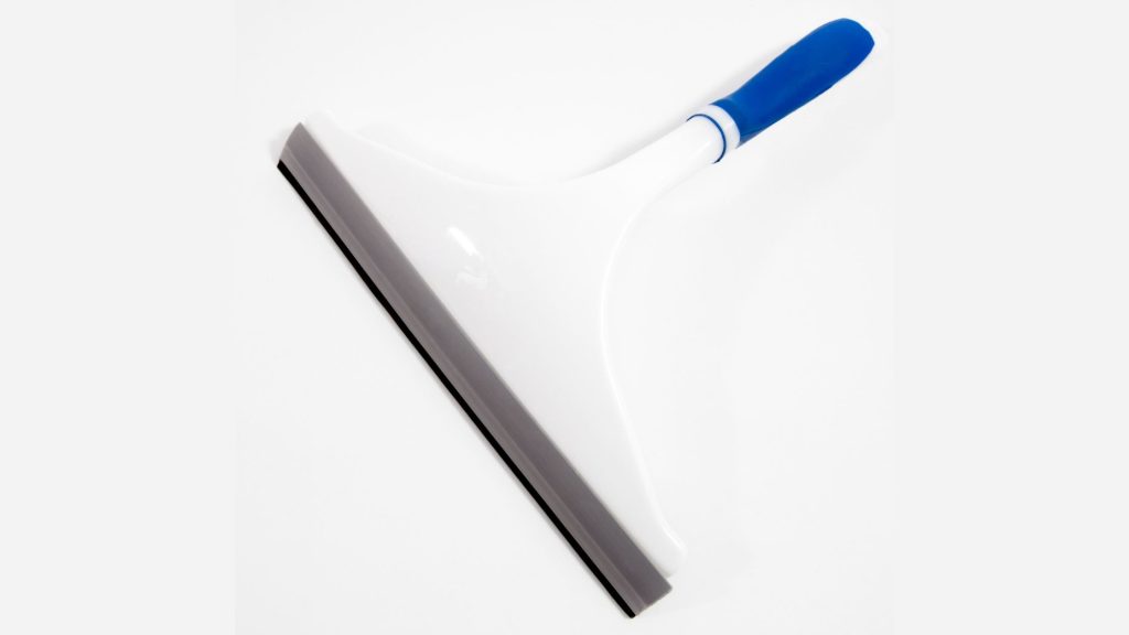 Use Squeegee to collect pet hair 