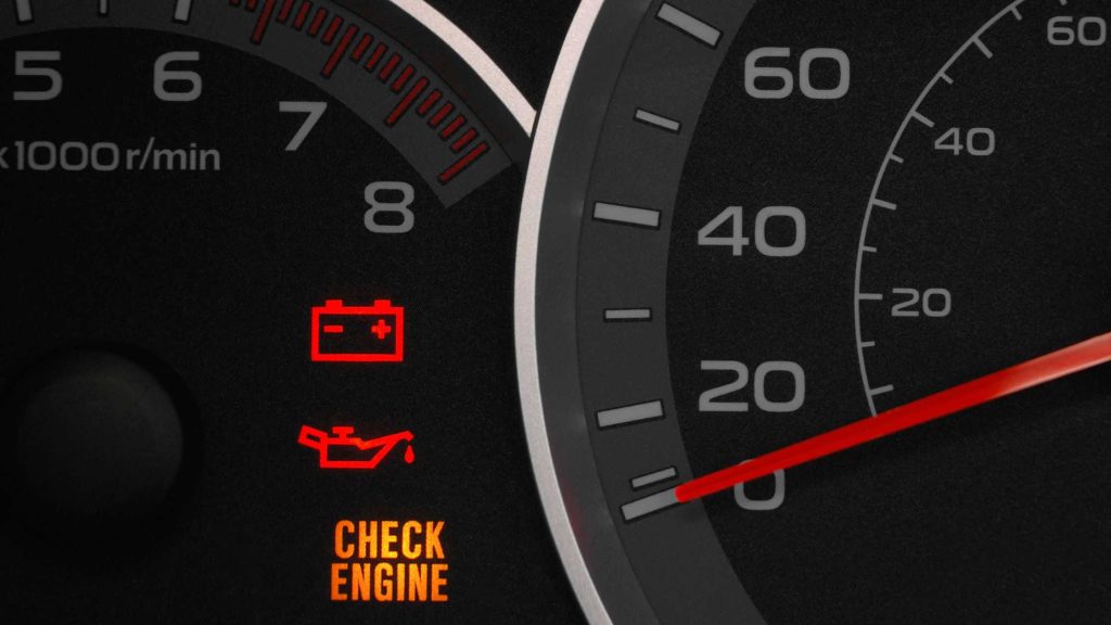 Glowing Check Engine Light - What Are The Signs Of Bad Oxygen Sensors