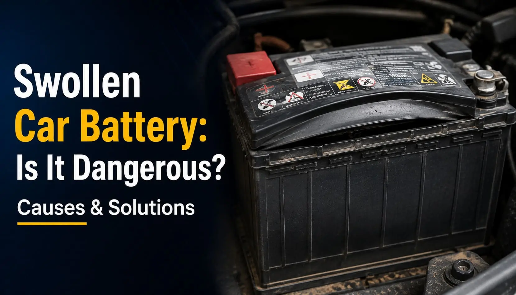 Swollen Car Battery: Is It Dangerous? Causes & Solutions