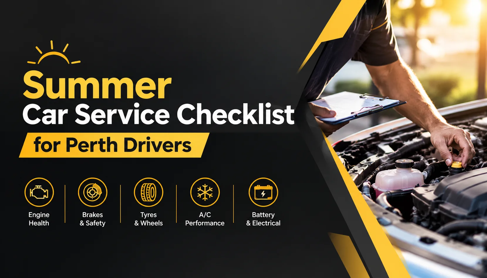 Summer Car Service Checklist for Perth Drivers